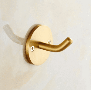 CrochetPorteManteauModerneDore